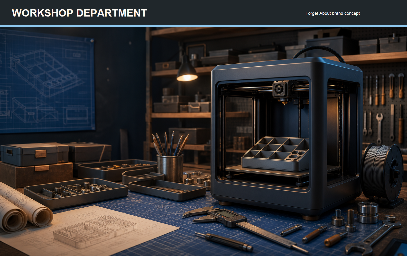 Workshop Department brand concept.